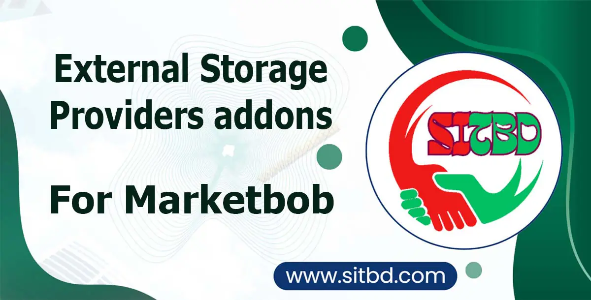 External Storage Providers addons For Marketbob