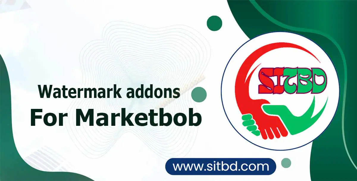 Watermark addons For Marketbob